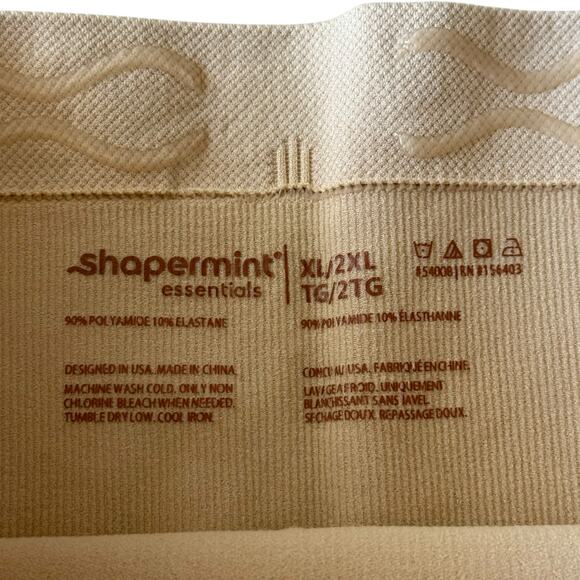 NWT Shapermint High Waisted Shaper Panty 54008 Beige XL/2XL Slimming - Picture 10 of 16